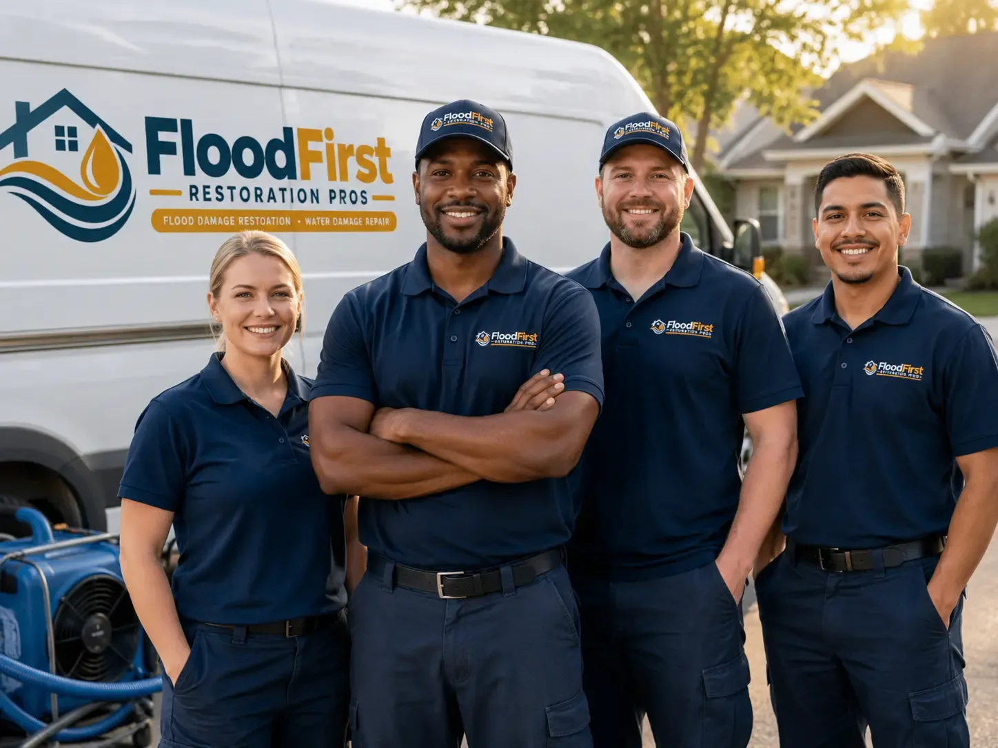 Flood Damage Restoration company in Posey, CA